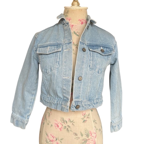 American Girl style in Bloom Embroidered Jean Jacket